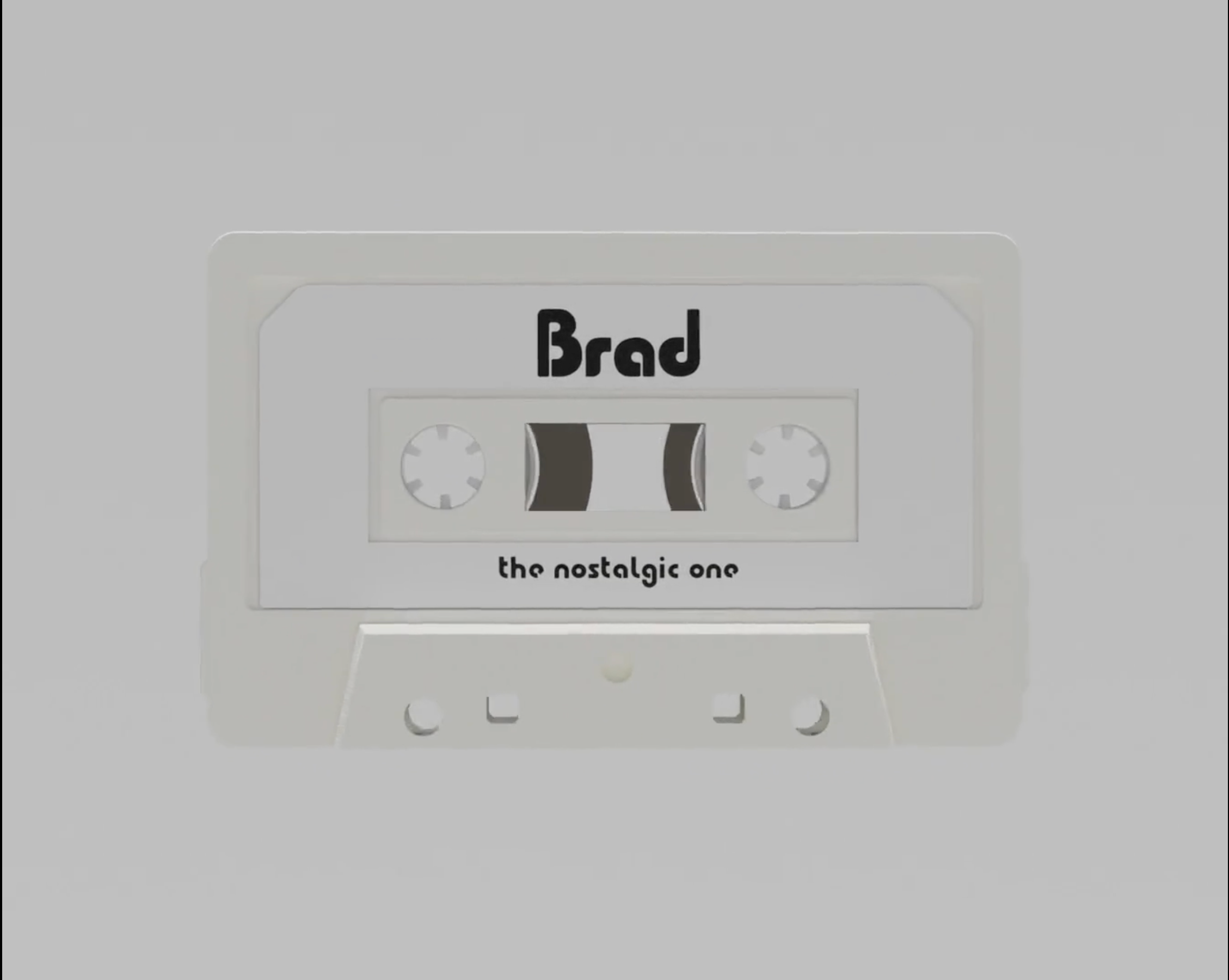 Cassette Brad x Jonathan